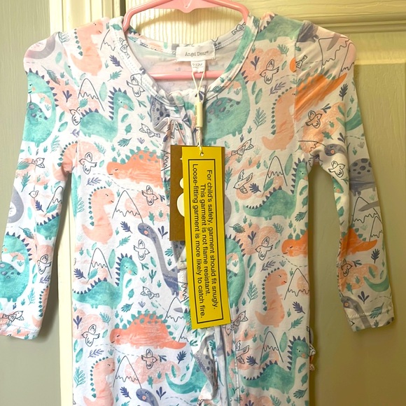 Angel Dear One Pieces Angel Dear Footed Zip Sleeper 92 Months